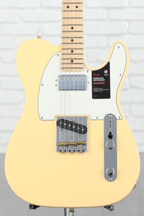 Fender American Performer Telecaster Hum - Vintage White with