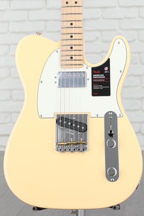 Fender American Performer Telecaster Hum - Vintage White with 