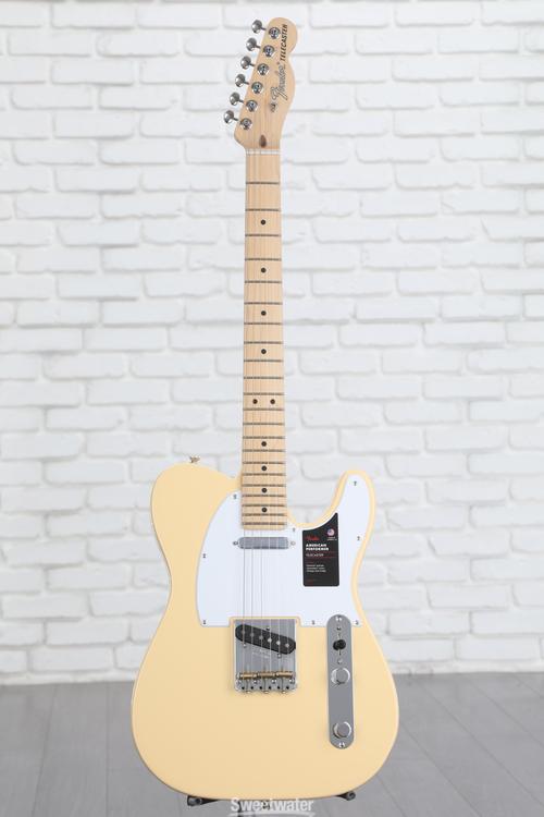 Fender American Performer Telecaster - Vintage White with Maple Fingerboard