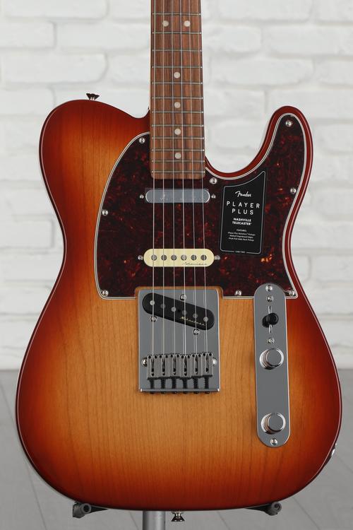 Fender Player Plus Nashville Telecaster Solidbody Electric Guitar 