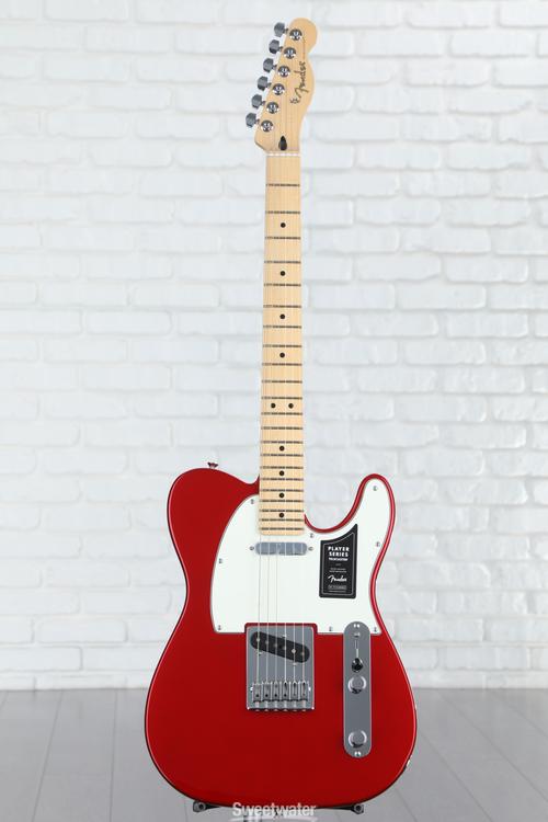 Fender Player Telecaster Solidbody Electric Guitar Candy Apple Red