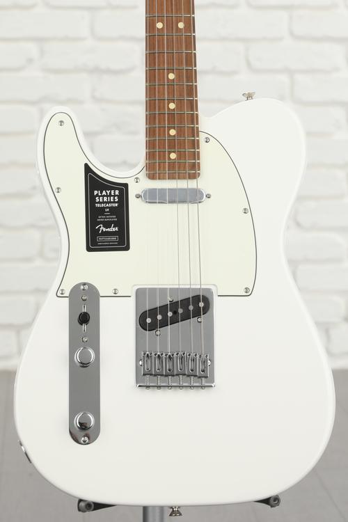 Fender Player Telecaster Left-handed - Polar White with Pau Ferro  Fingerboard