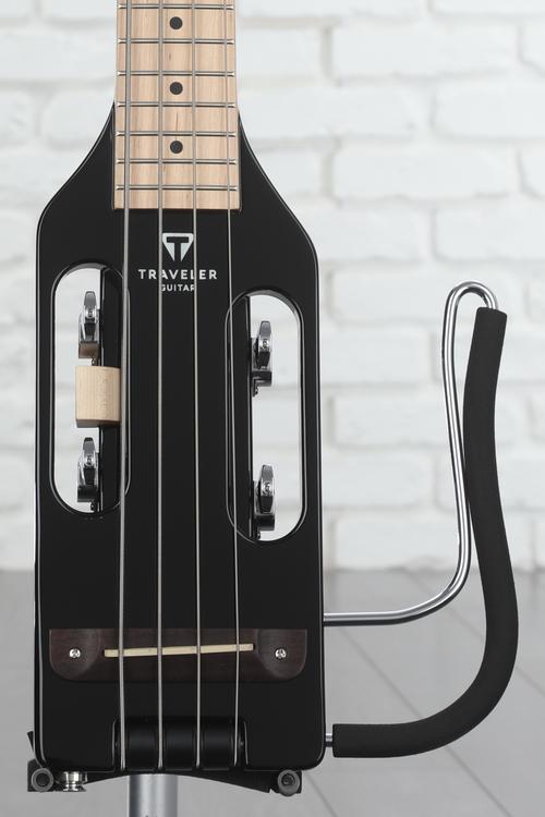 Traveler Guitar Ultra-Light Bass Guitar - Gloss Black