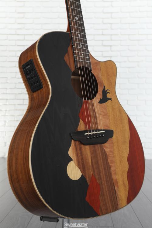 Luna Vista Wolf Acoustic-electric Guitar - Gloss Natural | Sweetwater