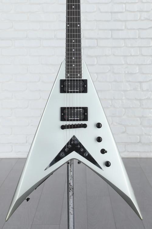 Kramer Dave Mustaine Vanguard Electric Guitar - Silver Metallic ...