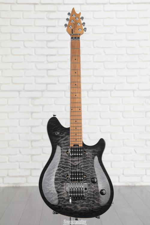 EVH Wolfgang Special QM Electric Guitar - Charcoal Burst with Baked Maple  Fingerboard