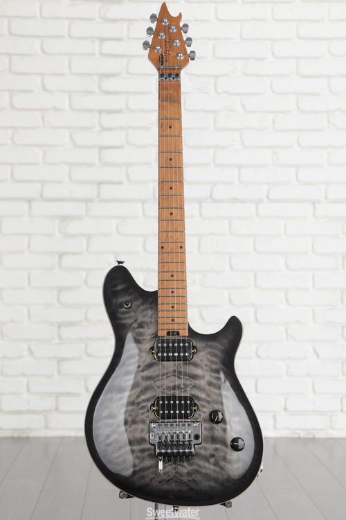 EVH Wolfgang Special QM Electric Guitar - Charcoal Burst with Baked Maple  Fingerboard