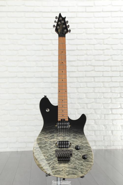 EVH Wolfgang Standard QM Electric Guitar - Black Fade