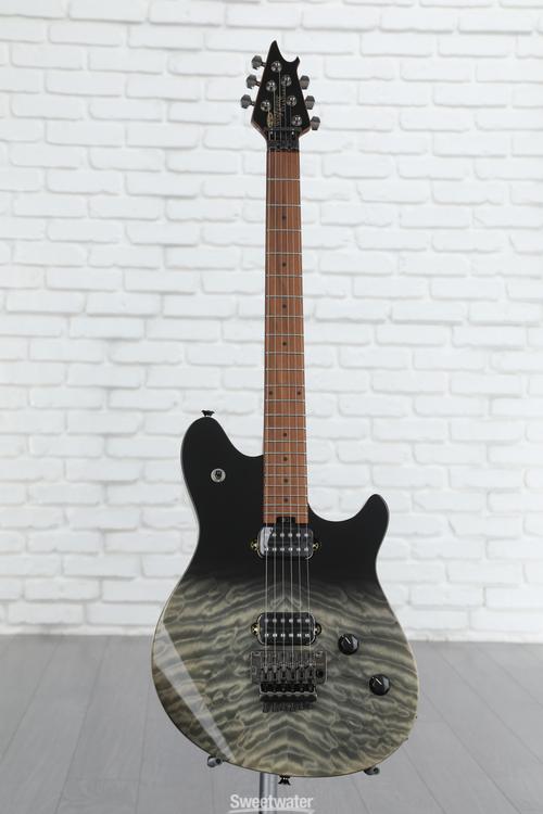 EVH Wolfgang Standard QM Electric Guitar Black Fade Sweetwater