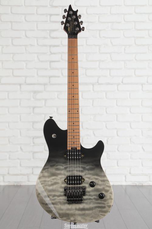 EVH Wolfgang Standard QM Electric Guitar - Black Fade | Sweetwater