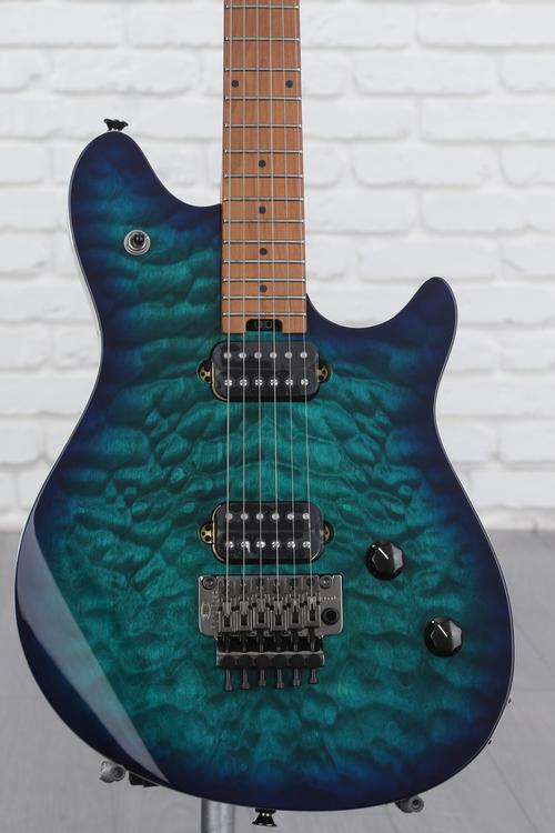 EVH Wolfgang Standard QM Electric Guitar - Chlorine Burst