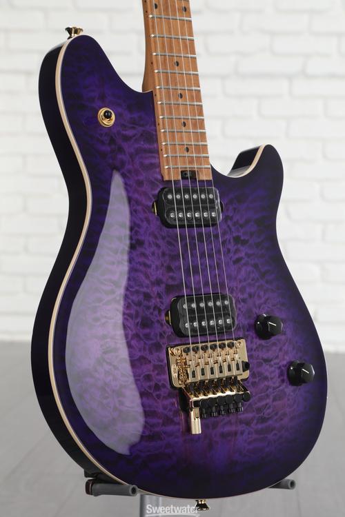 EVH Wolfgang Special QM Electric Guitar - Purple Burst | Sweetwater