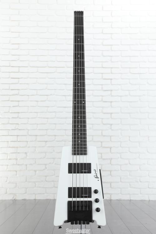 Steinberger Spirit XT-25 5-string Bass Guitar - White | Sweetwater