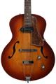 Click to learn more about the Godin 5th Avenue Kingpin Hollowbody Electric Guitar - Cognac Burst
