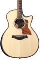 Click to learn more about the Taylor Next Generation Builder's Edition 814ce Adirondack Spruce/Rosewood Acoustic-electric Guitar - Natural with Kona Edgeburst