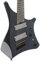 Click to learn more about the Ibanez Alpha A527 Multi-scale 7-string Electric Guitar - Iron Pewter