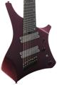 Click to learn more about the Ibanez Alpha A528 Multi-scale 8-string Electric Guitar - Coral Mirage