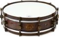 Click to learn more about the A&F Drum Company A&F'ers Bell Series Raw Copper Snare Drum - 4 x 14-inch