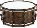 Click to learn more about the A&F Drum Company A&F'ers Bell Series Raw Brass Snare Drum - 6.5 x 14-inch