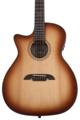 Click to learn more about the Alvarez AG60LCE Artist Series Left-handed Acoustic-electric Guitar - Shadowburst