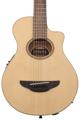 Click to learn more about the Yamaha APXT2 3/4-size Thinline Cutaway Acoustic-electric Guitar - Natural Spruce