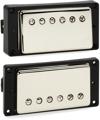 Click to learn more about the Seymour Duncan Custom Shop Antiquity 4-conductor Humbucker 2-piece Pickup Set - Non-aged Nickel Covers