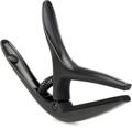 Click to learn more about the Ernie Ball Axis Capo - Black