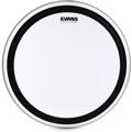 Click to learn more about the Evans EMAD2 Clear Bass Batter Drumhead - 22 inches