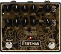 Click to learn more about the Friedman BE-OD Deluxe Dual Overdrive Pedal - Clockworks Edition Sweetwater Exclusive