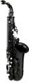 Click to learn more about the BetterSax Session Alto Saxophone - Matte Black Lacquer