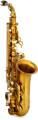 Click to learn more about the BetterSax Session Alto Saxophone - Matte Gold Lacquer