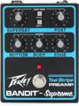 Click to learn more about the Peavey Bandit Supreme Teal Stripe Preamp Pedal