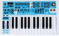 Click to learn more about the Novation Bass Station II Analog Synthesizer - Swifty Edition