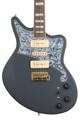 Click to learn more about the D'Angelico Deluxe Bob Weir Bedford - Matte Stone