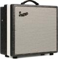 Click to learn more about the Supro 1696RT Black Magick Reverb 1x12-inch 25-watt Tube Combo Amp