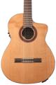 Click to learn more about the Cordoba C5-CE Nylon String Acoustic-Electric Guitar - Cedar