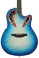 Click to learn more about the Ovation Celebrity Elite CE48P-RG Super Shallow Acoustic-Electric Guitar - Regal to Natural