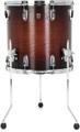 Click to learn more about the Ludwig Classic Oak Floor Tom - 16 inches x 16 inches, Brown Burst