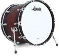 Click to learn more about the Ludwig Classic Oak Bass Drum - 16 inches x 22 inches, Brown Burst