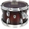 Click to learn more about the Ludwig Classic Oak Rack Tom - 7 inches x 10 inches, Brown Burst