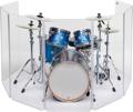 Click to learn more about the ClearSonic A2448x7 Acrylic Drum Shield - 7 Panels, 4-foot Height