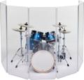 Click to learn more about the ClearSonic A2466x7 Acrylic Drum Shield - 7 Panels, 5.5-foot Height