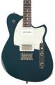Click to learn more about the Reverend Charger H90 Electric Guitar - High Tide Blue, Rosewood Fingerboard
