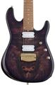 Click to learn more about the Ernie Ball Music Man Jason Richardson Signature Cutlass HH 7-String Electric Guitar - Majora Purple