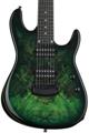 Click to learn more about the Ernie Ball Music Man Jason Richardson Signature Cutlass HT 7-string Electric Guitar - Kokiri Forest