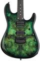 Click to learn more about the Ernie Ball Music Man Jason Richardson Signature Cutlass HT Electric Guitar - Kokiri Forest