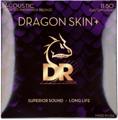 Click to learn more about the DR Strings Dragon Skin+ Phosphor Bronze Coated Acoustic Guitar Strings - Custom Light .011-.050