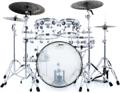 Click to learn more about the DW Design Series 4-piece Shell Pack - Clear Acrylic