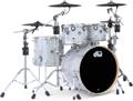 Click to learn more about the DW DWe 5-piece Drum Kit Bundle with Roland Electronic Cymbals and DW Hardware - Diamond Nebula