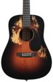Click to learn more about the Martin D Jr-E StreetLegend Burst Acoustic-electric Guitar - Custom Ink
